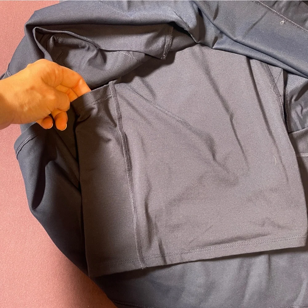 Athleta Fairway Golf Skort 18” in Navy Blue - Size 3x - EUC Pockets Shorts Skirt - Picture 10 of 12